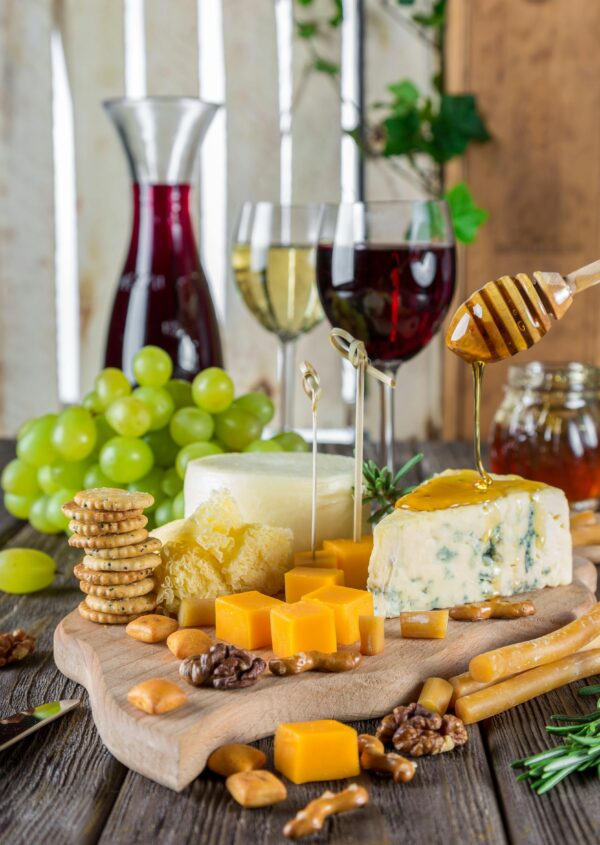 cheese and biscuites